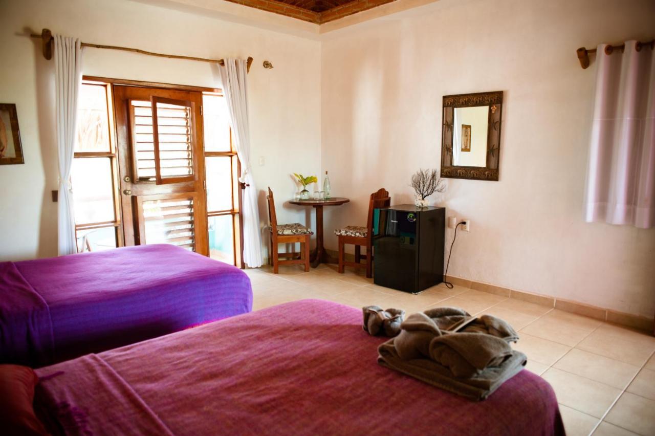 Nacional Beach Club & Bungalows Mahahual Eksteriør billede