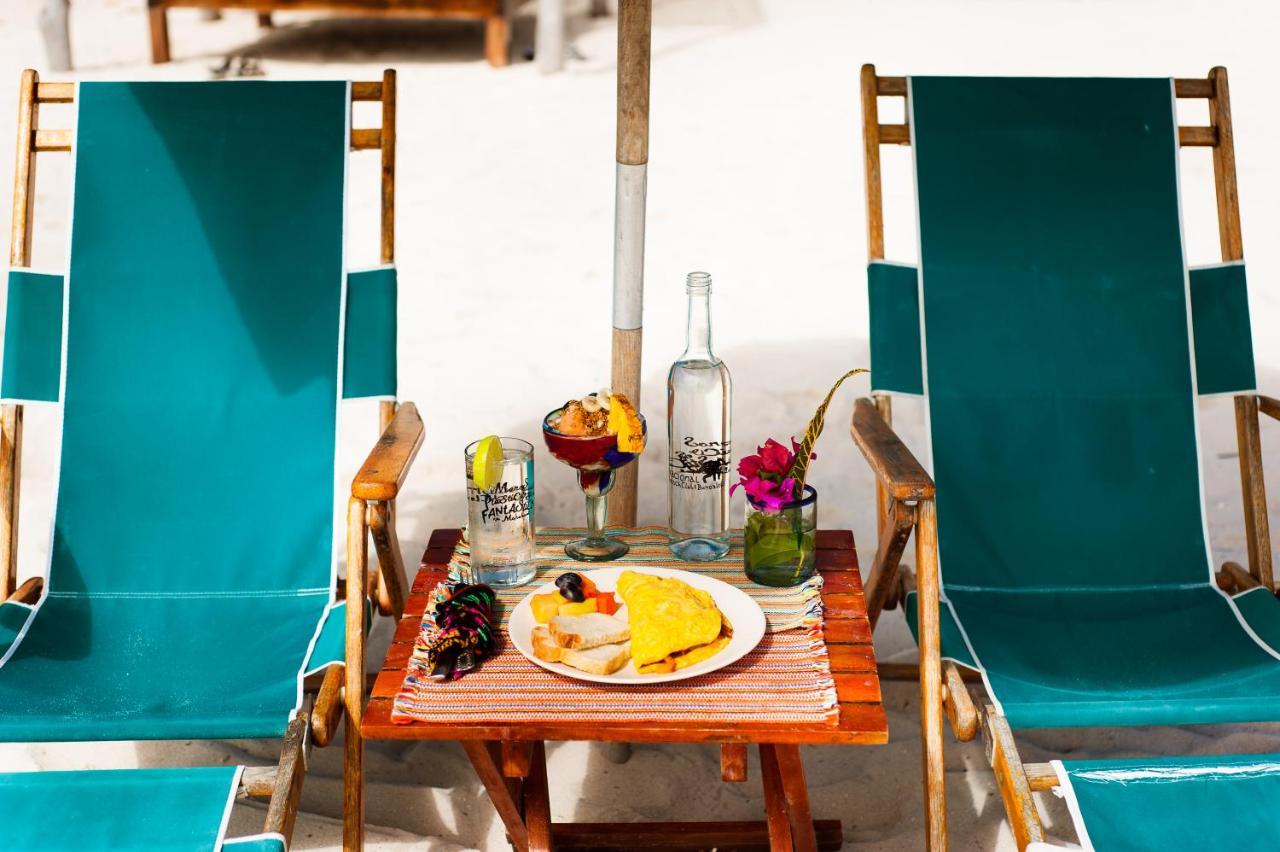 Nacional Beach Club & Bungalows Mahahual Eksteriør billede