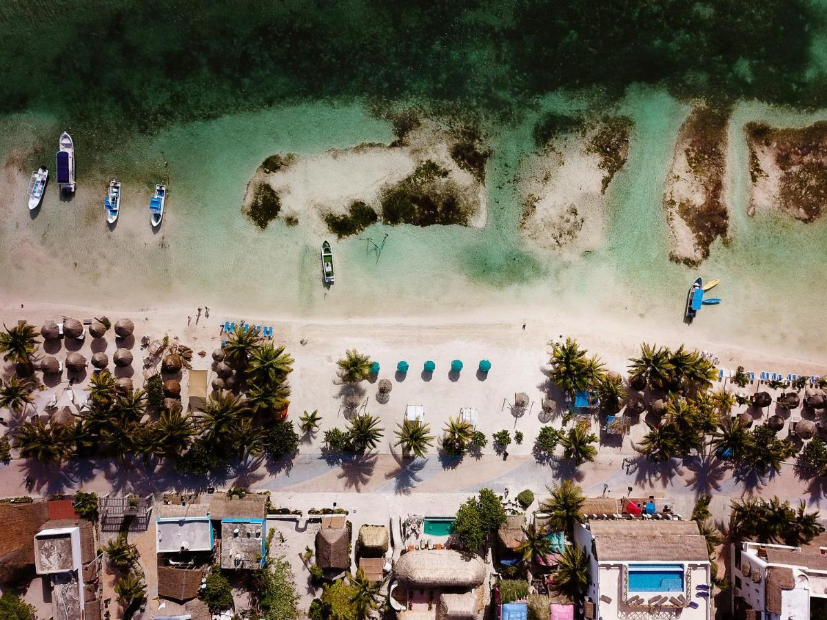 Nacional Beach Club & Bungalows Mahahual Eksteriør billede