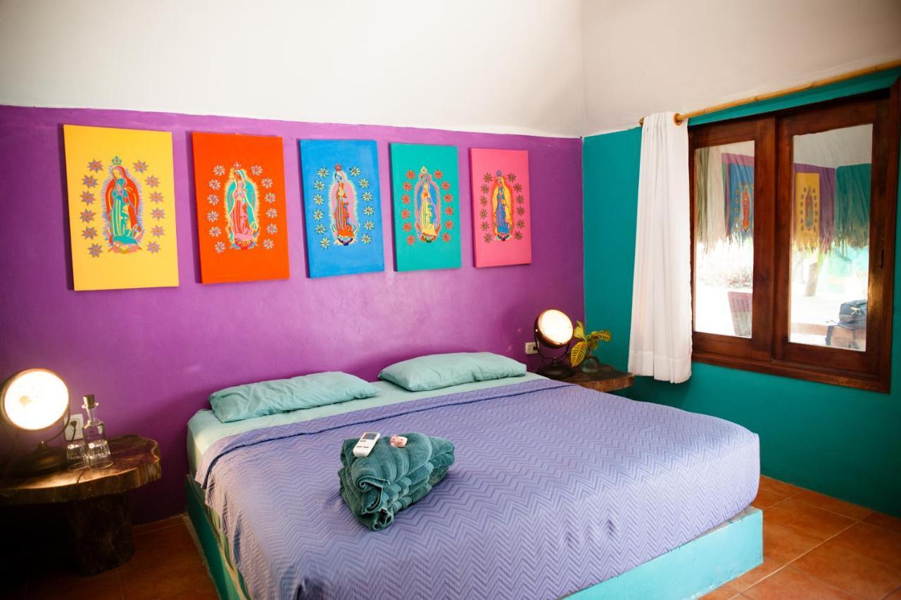 Nacional Beach Club & Bungalows Mahahual Eksteriør billede