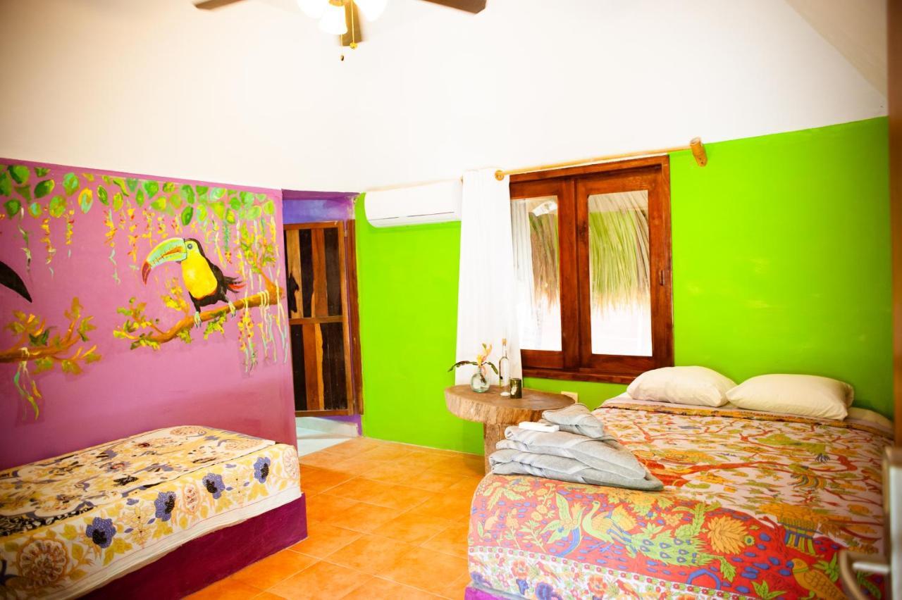Nacional Beach Club & Bungalows Mahahual Eksteriør billede