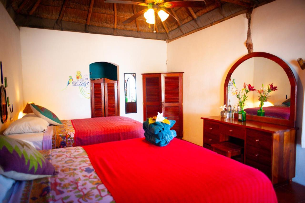 Nacional Beach Club & Bungalows Mahahual Eksteriør billede