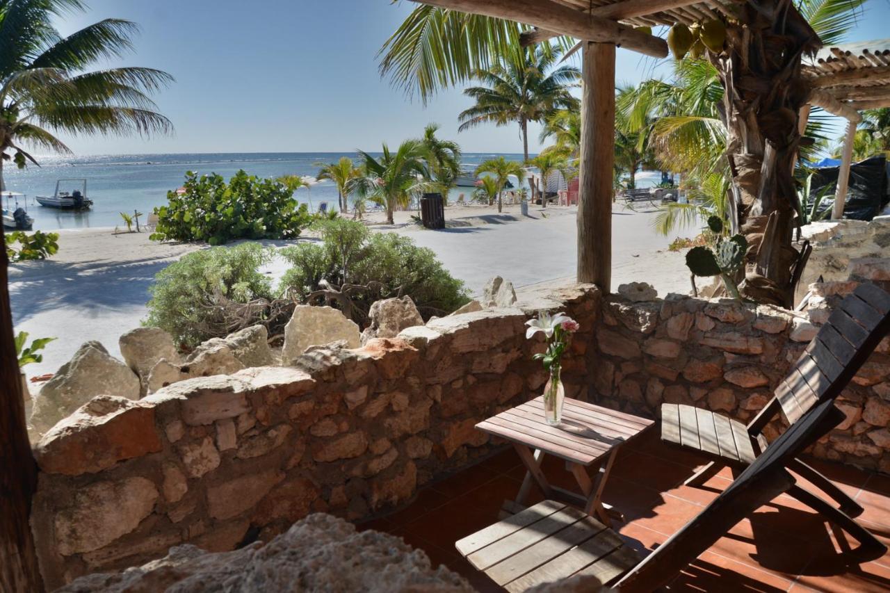 Nacional Beach Club & Bungalows Mahahual Eksteriør billede
