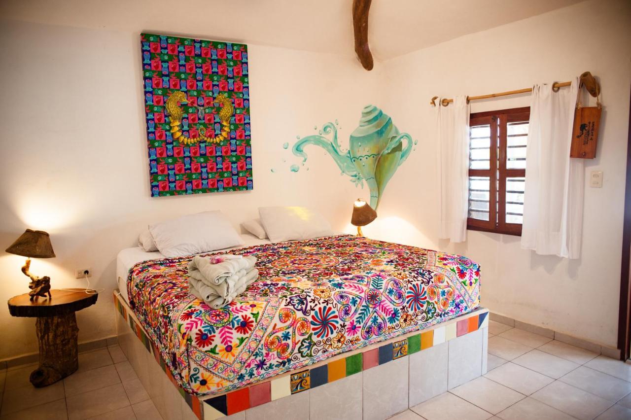 Nacional Beach Club & Bungalows Mahahual Eksteriør billede