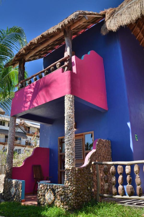 Nacional Beach Club & Bungalows Mahahual Eksteriør billede