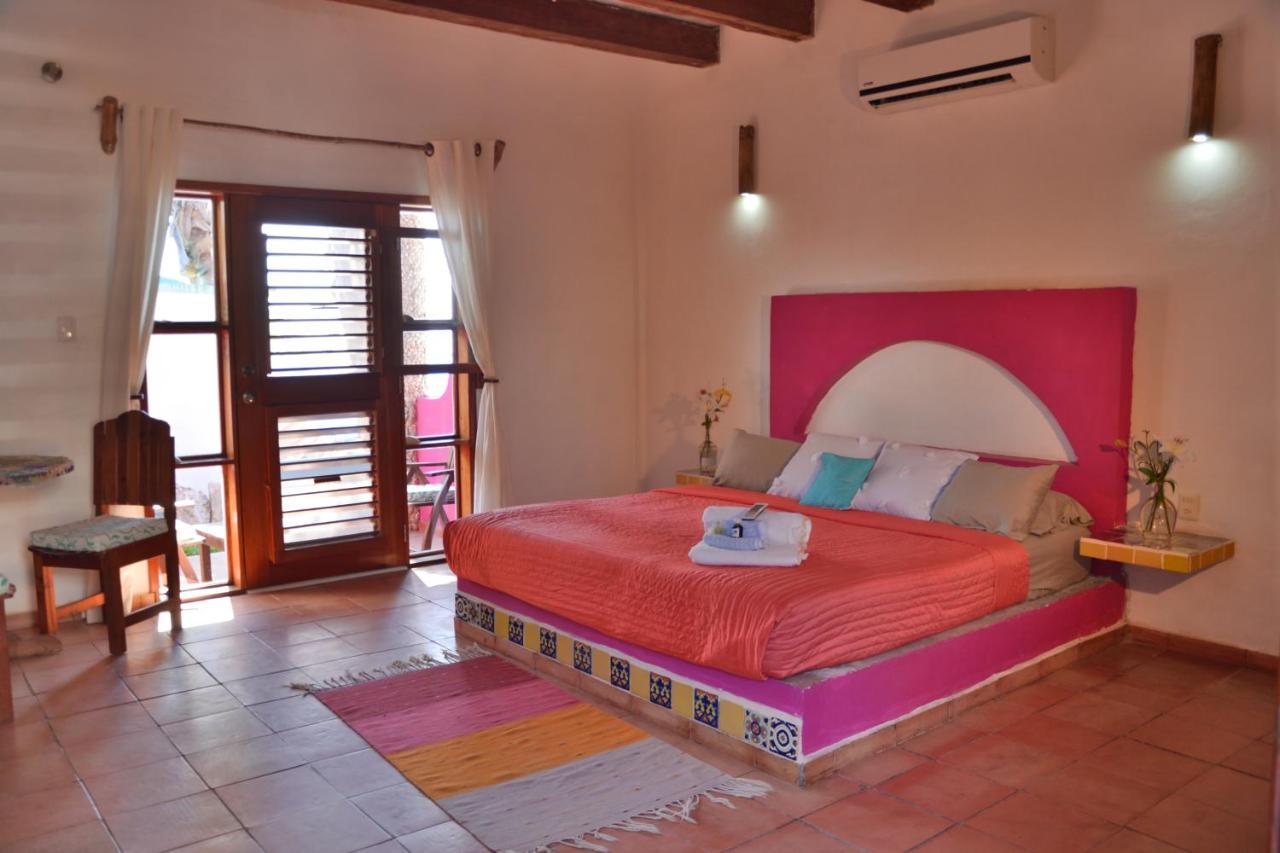 Nacional Beach Club & Bungalows Mahahual Eksteriør billede